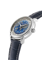 Armbanduhr Frederique Constant Herr Manufacture Classic Worldtimer in Stahl FC-719BLW3H6 - FC-719BLW3H6